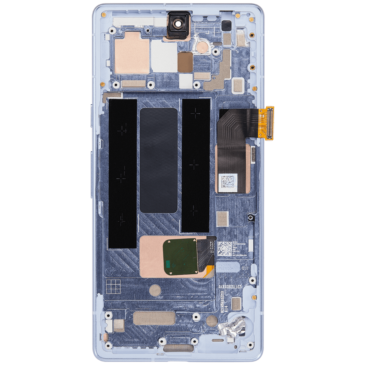 OLED Assembly Replacement With Frame (With Finger Print Scanner) Compatible For Google Pixel 7a 5G (Refurbished) (Sea)