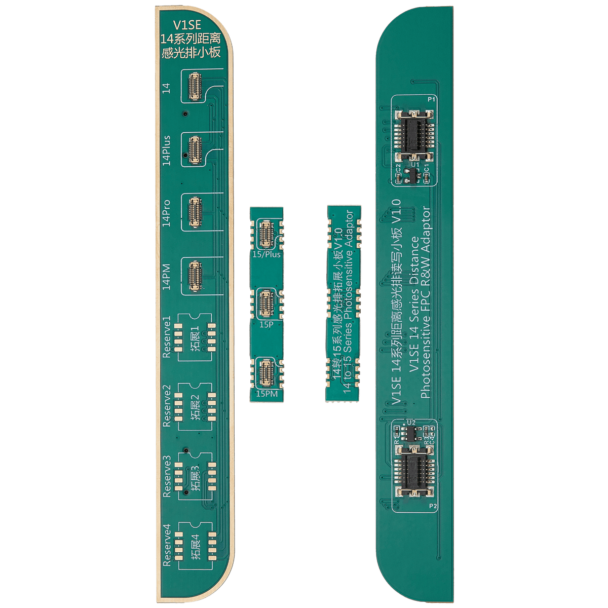Earpiece Flex (Proximity Sensor / Ambient Light Sensor) FPC Test Board Adaptor Compatible For iPhone 14-15 Series (JCID-V1s Pro / V1SE) (14 to 15 Series Board Requires Soldering)