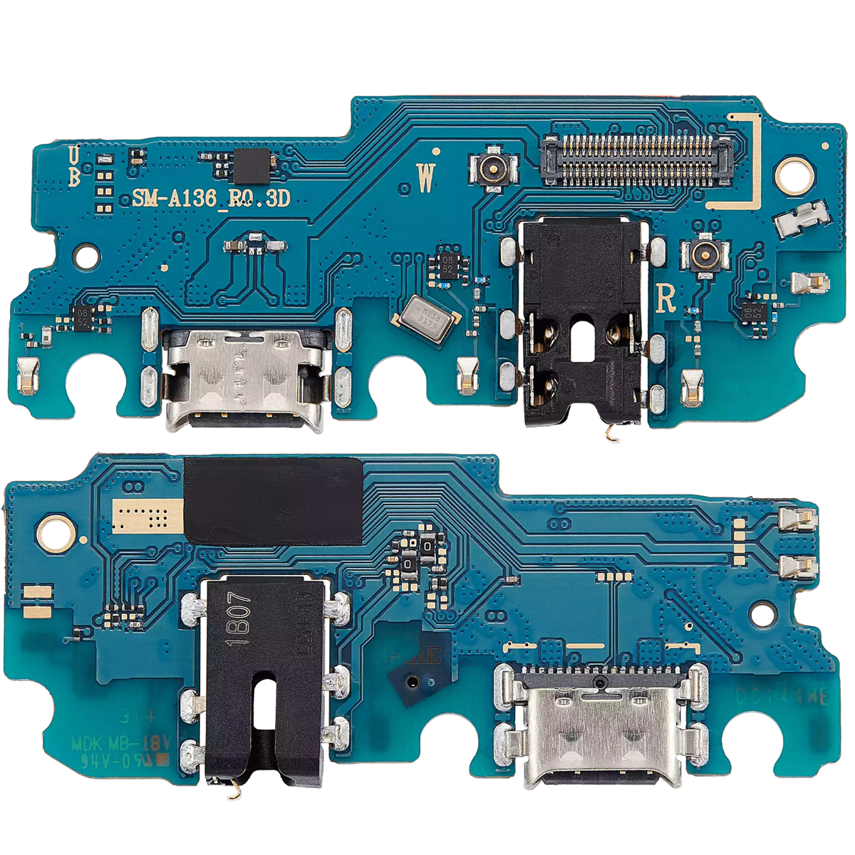 Charging Port Board With Headphone Jack Compatible For Samsung Galaxy A13 5G (A136 / 2021) (US Version) (Vemake)