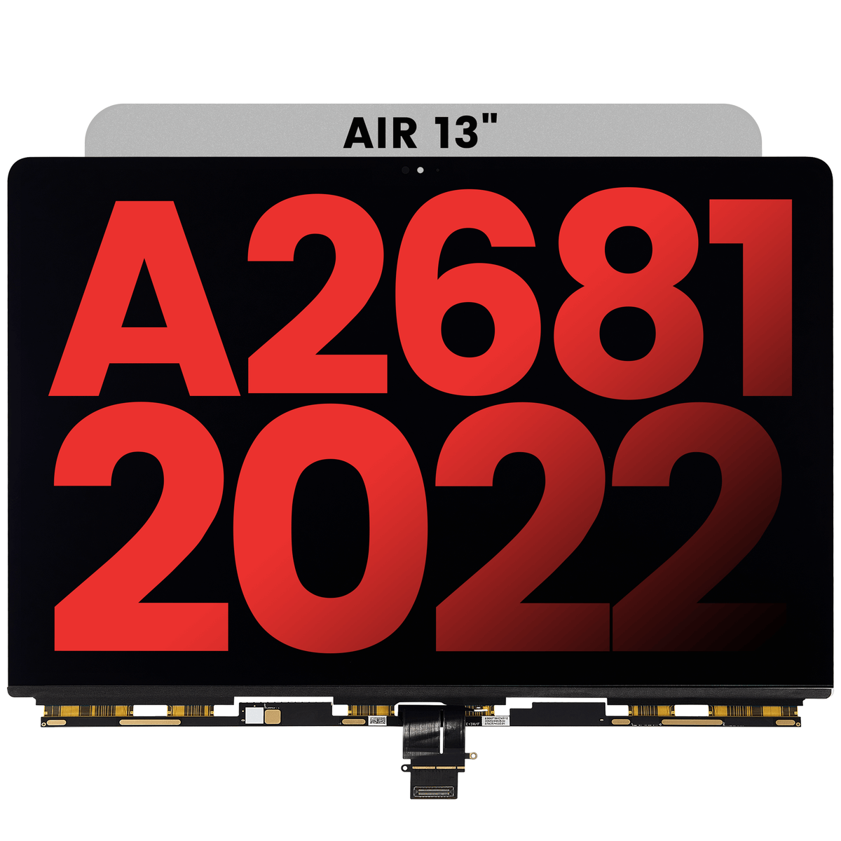 LCD Panel Only Compatible For MacBook Air 13" (A2681 / Mid 2022) (Aftermarket Plus)