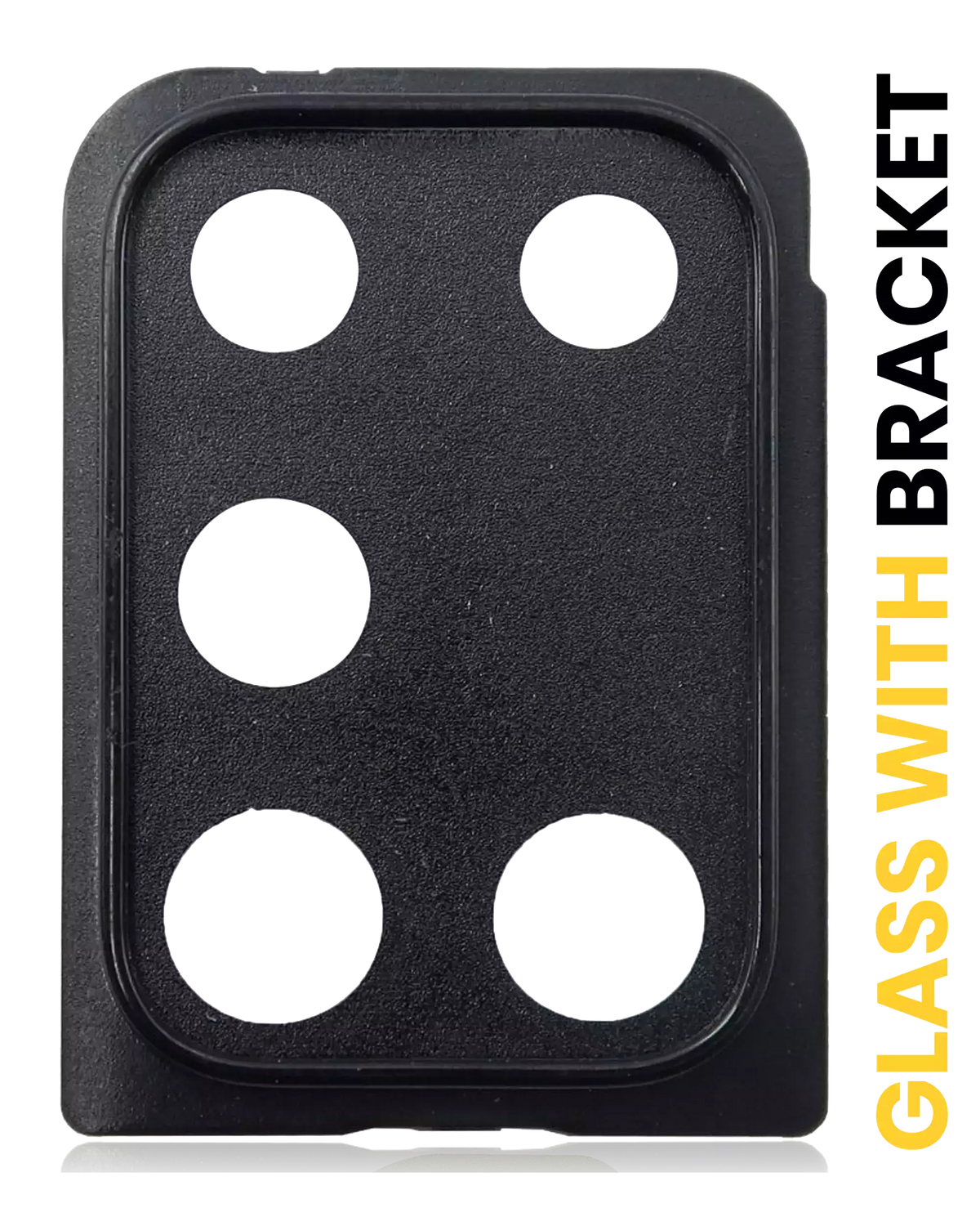 Back Camera Lens with Bracket Compatible For Samsung Galaxy A21S (A217 / 2020) (Black)