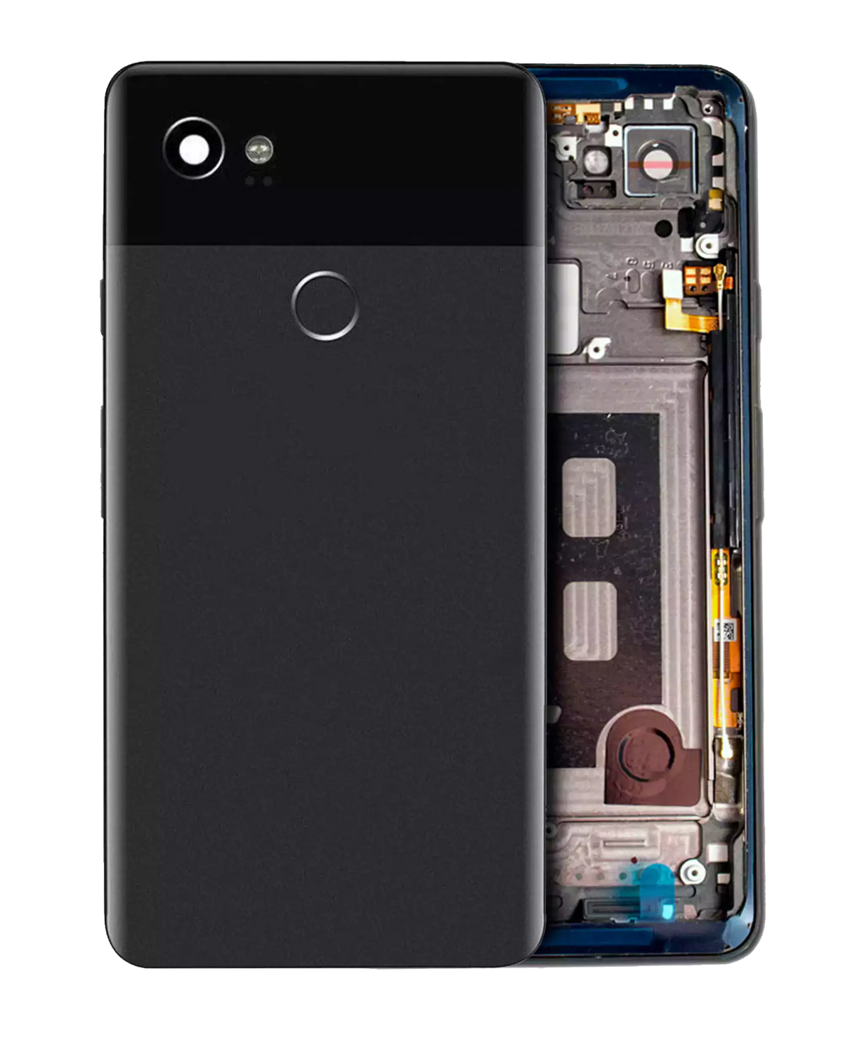 Replacement Back Housing Compatible For Google Pixel 2 XL (Genuine OEM) (Black)