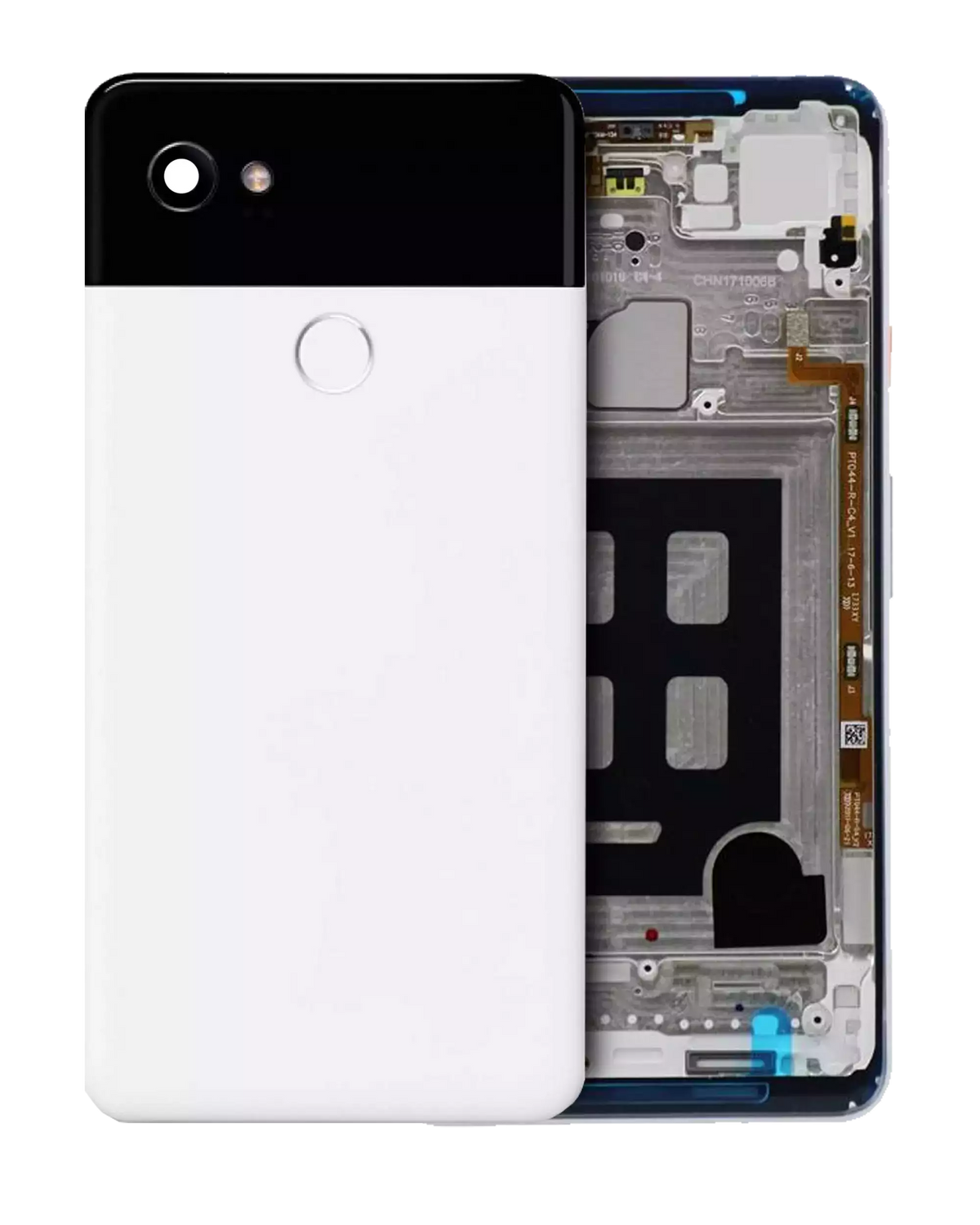 Back Housing Compatible For Google Pixel 2 XL Replacement (Genuine OEM) (White)