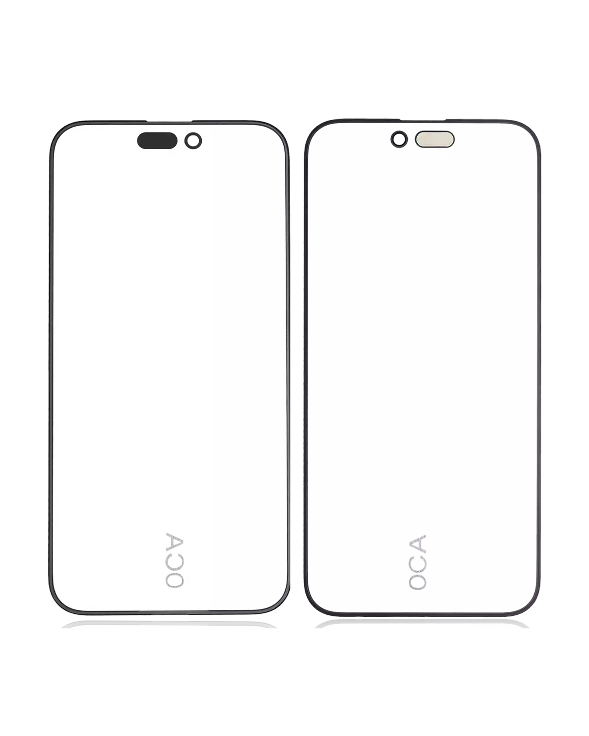 Frame Only Compatible For iPhone 15 Pro Max (10 Pack) (OCA Master)