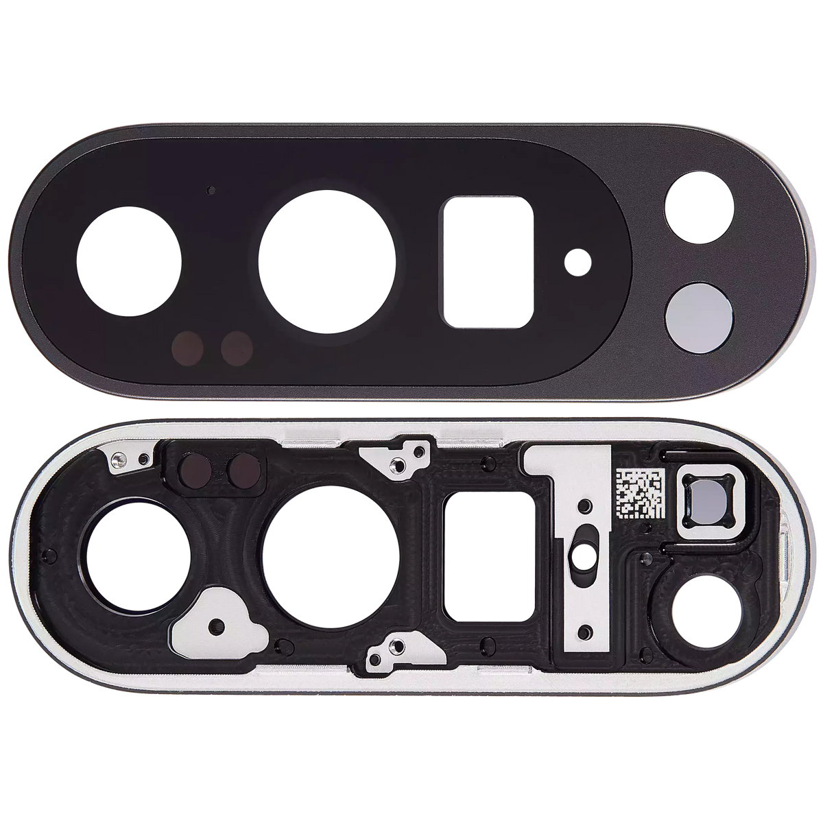 Back Camera Lens Replacement With Bracket Compatible For Google Pixel 9 Pro (Obsidian)