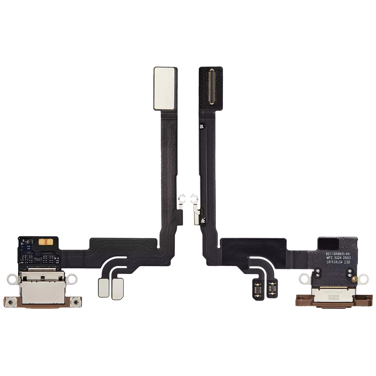 Charging Port Flex Cable Compatible For iPhone 16 Pro (Premium) (Desert Titanium)