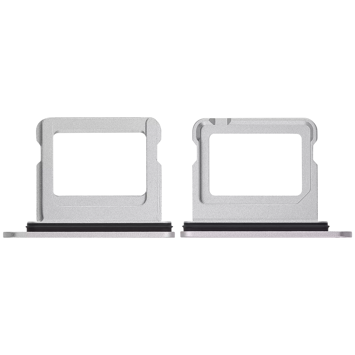 Single Sim Card Tray Compatible For iPhone 16 / 16 Plus (White)