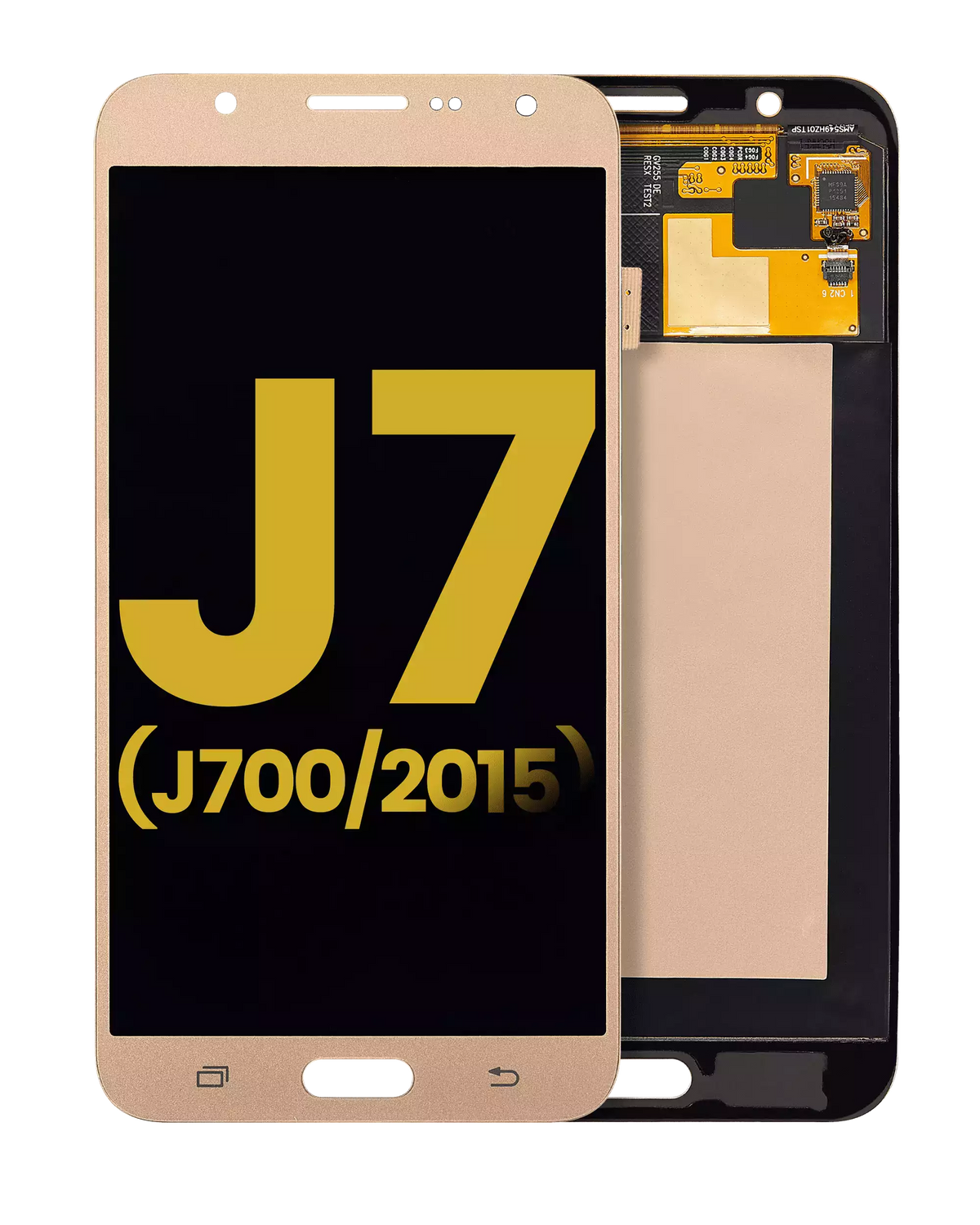 OLED Assembly Without Frame Compatible For Samsung Galaxy J7 (J700 / 2015) (Refurbished) (White)