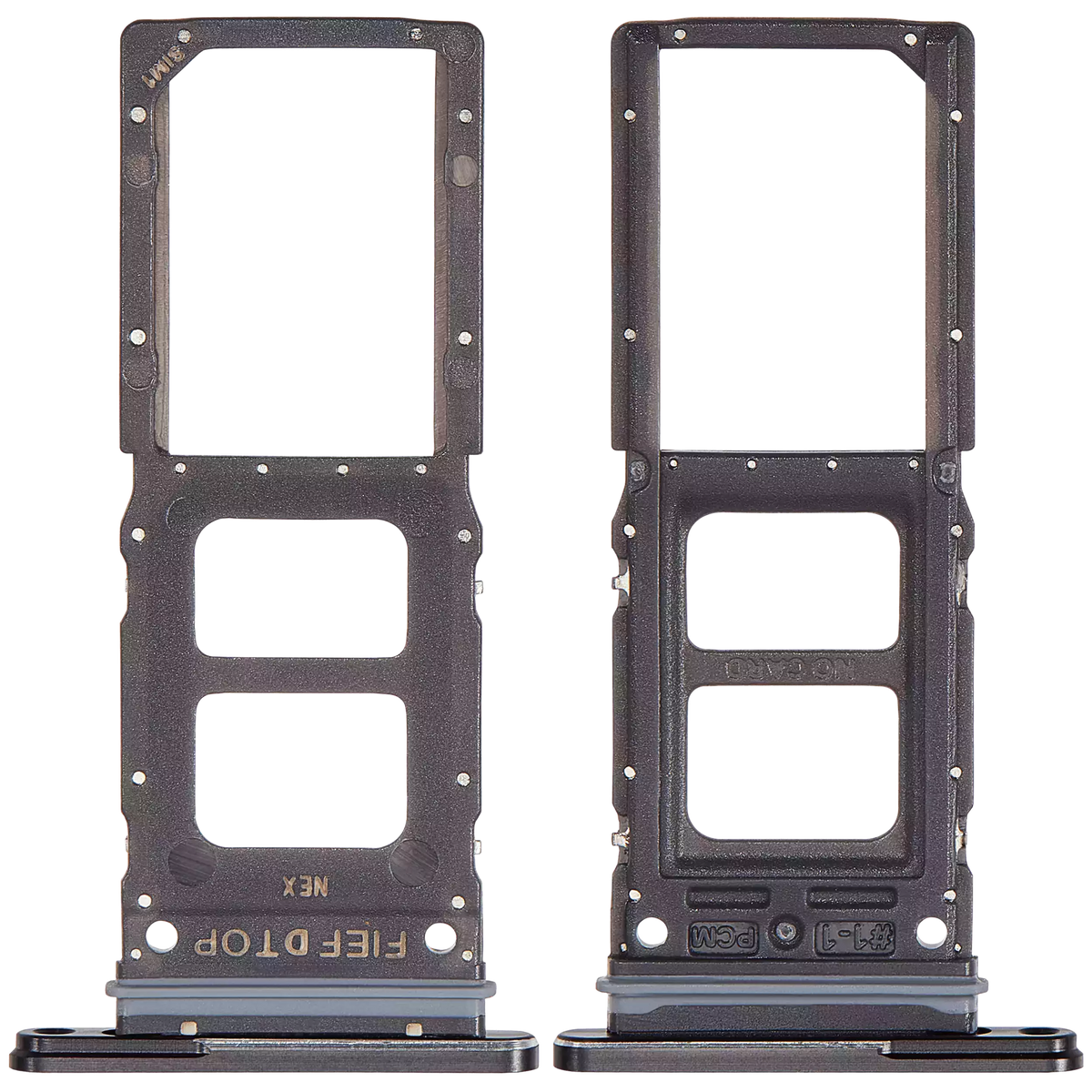 Single Sim Card Tray Compatible For Samsung Galaxy Z Fold 6 Replacement (F956) (Premium) (Black)