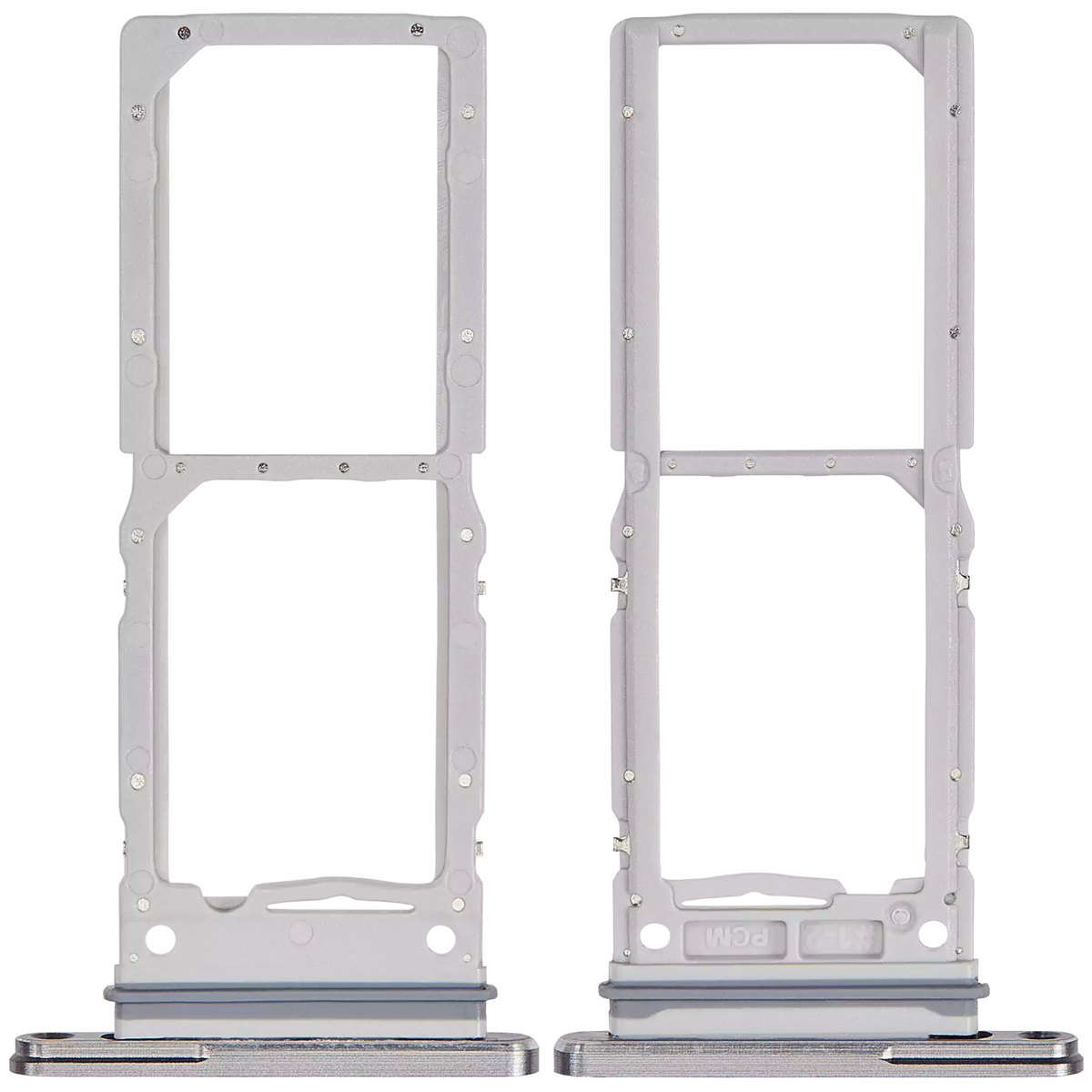 Replacement Dual Sim Card Tray Compatible For Samsung Galaxy Z Fold 6 (F956) (Premium) (Silver Shadow)