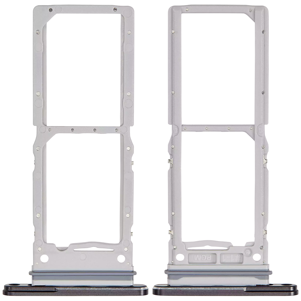 Dual Sim Card Tray Compatible For Samsung Galaxy Z Fold 6 Replacement (F956) (Premium) (Black)