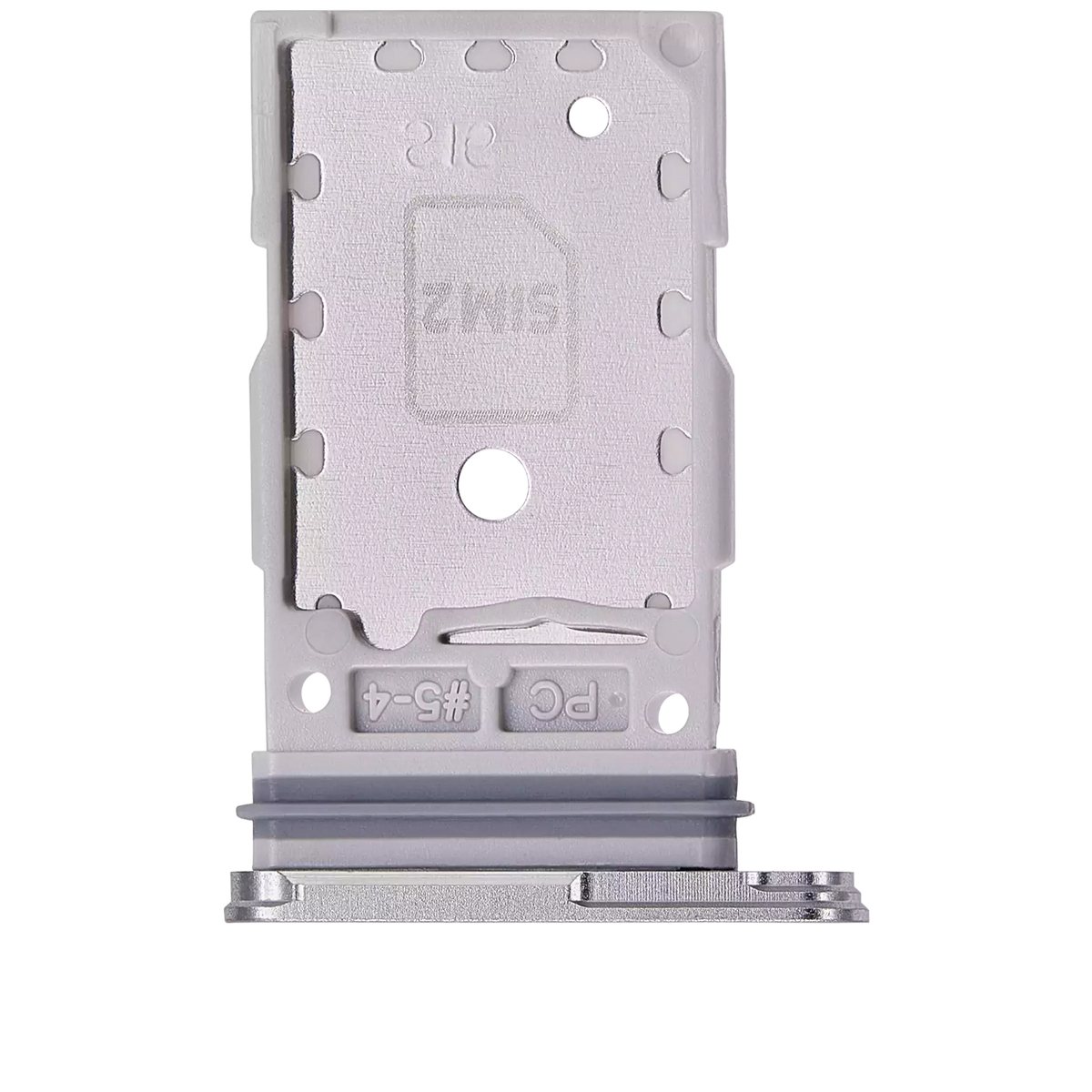 Dual Sim Card Tray Compatible For Samsung Galaxy S24 FE 5G Replacement (Premium) (Gray)