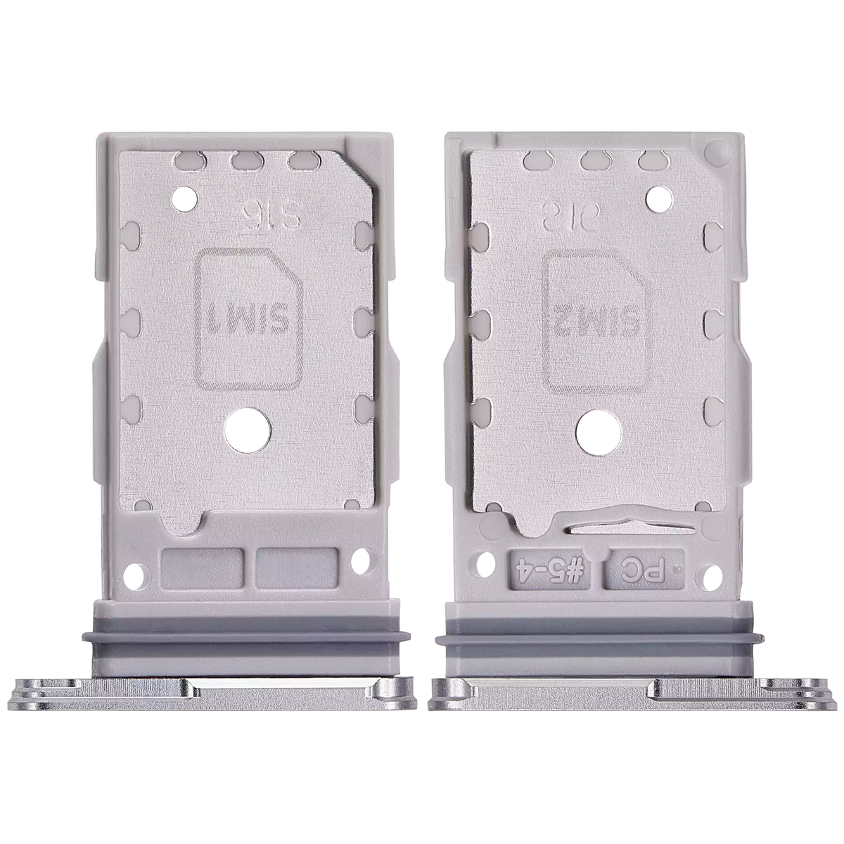 Dual Sim Card Tray Compatible For Samsung Galaxy S24 FE 5G Replacement (Premium) (Gray)