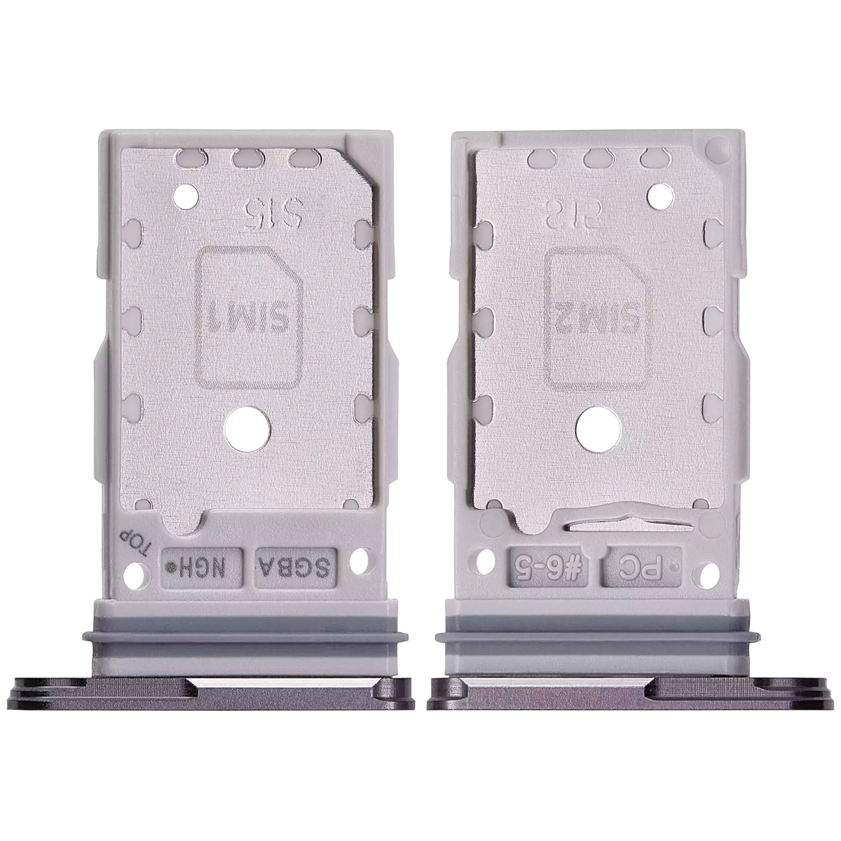 Dual Sim Card Tray Compatible For Samsung Galaxy S24 FE 5G Replacement (Premium) (Graphite)