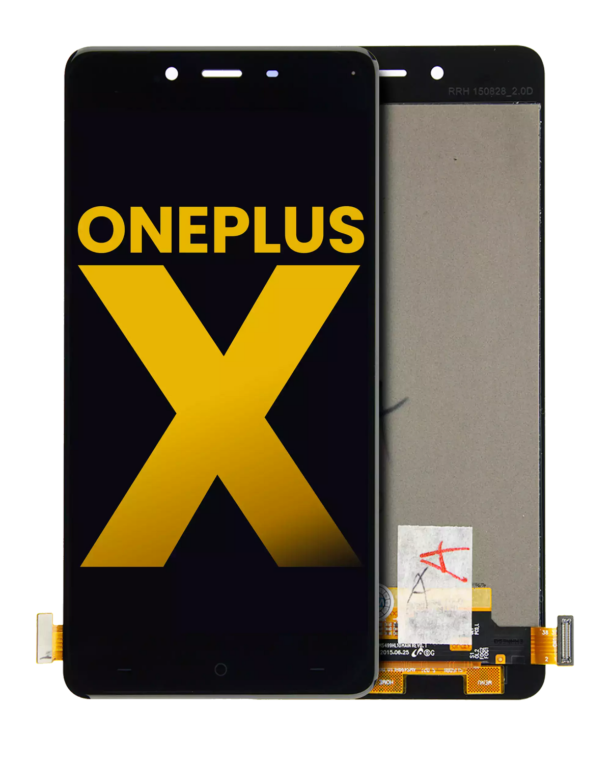 Replacement LCD Assembly Without Frame Compatible For OnePlus X (Refurbished) (Black)