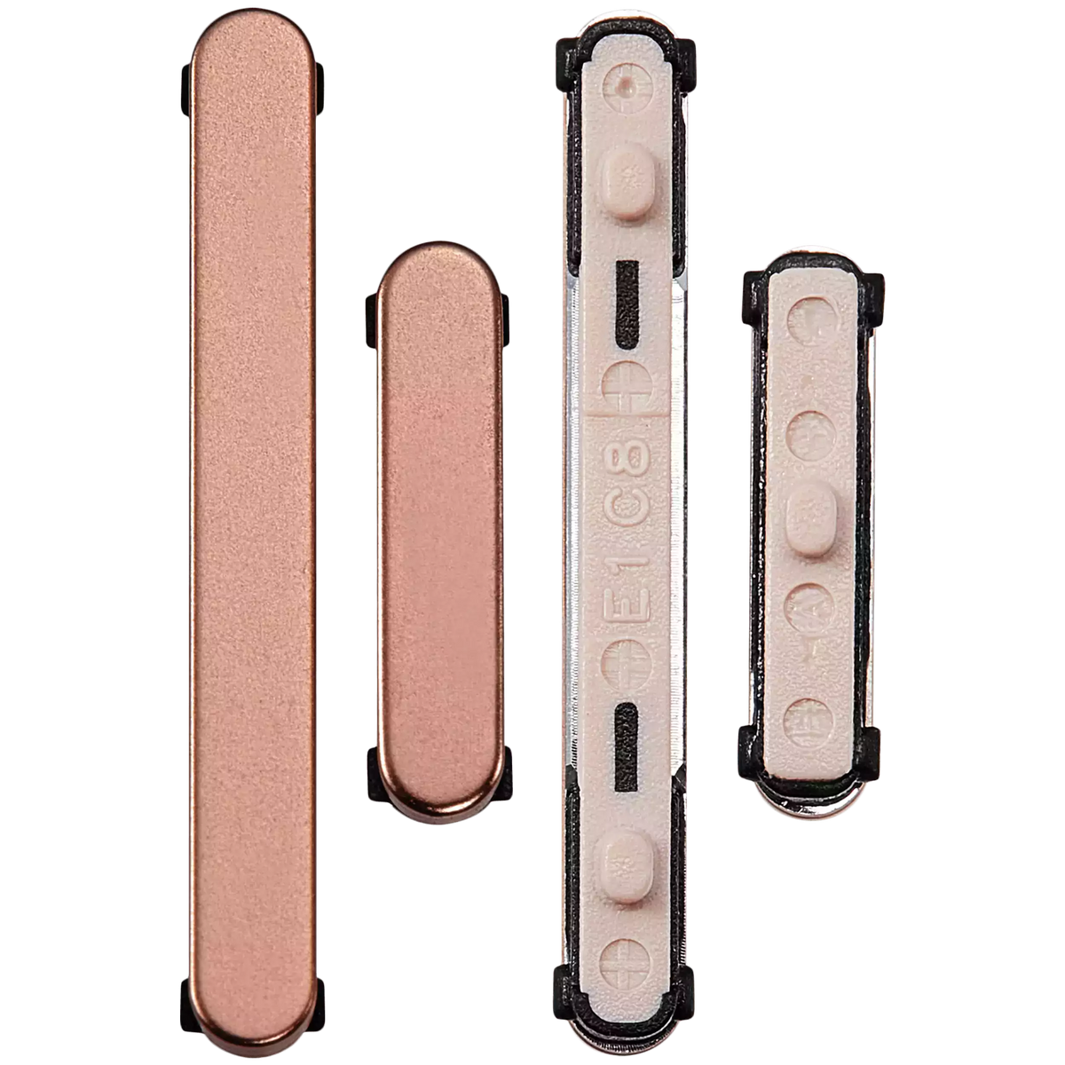 Hard Buttons (Power / Volume) Compatible For Samsung Galaxy S24 5G / 24 Plus 5G (Premium) (Sandstone Orange)