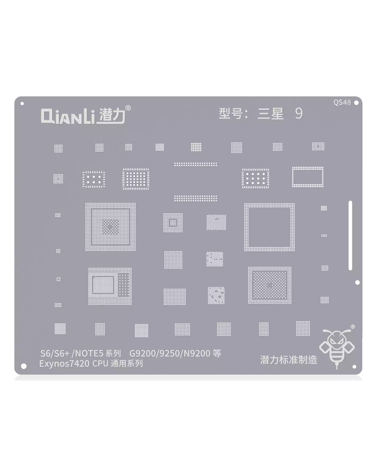 Bumblebee Stencil (QS48) For Samsung S6 / S6 Plus / Note 5 (Exynos7420) CPU Universal Series (Qianli)