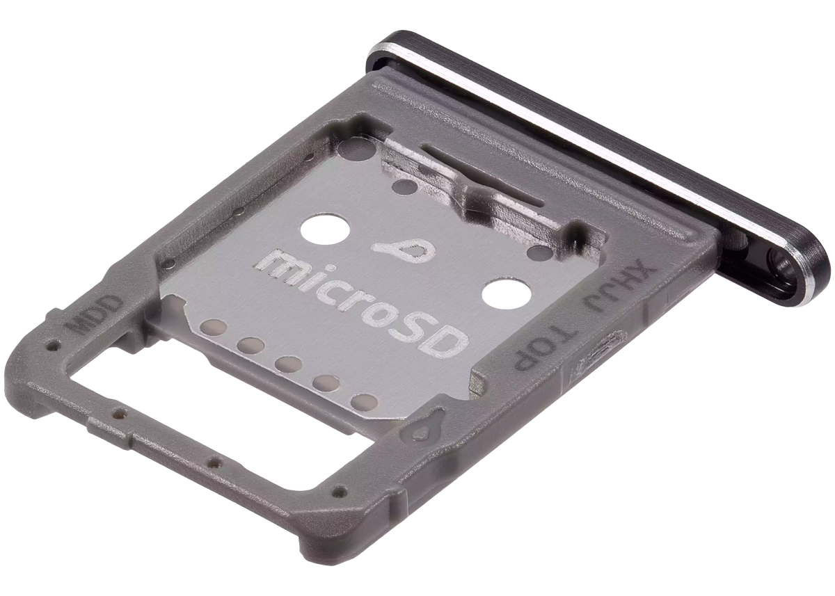 Dual Sim Card Tray Compatible For Samsung Galaxy Tab S8 (X700 / X706) (2022) / Tab S8 Plus 5G (X800 / X806) ( 2022) / Tab S8 Ultra (X900 / X906 ) (2022) (Graphite)