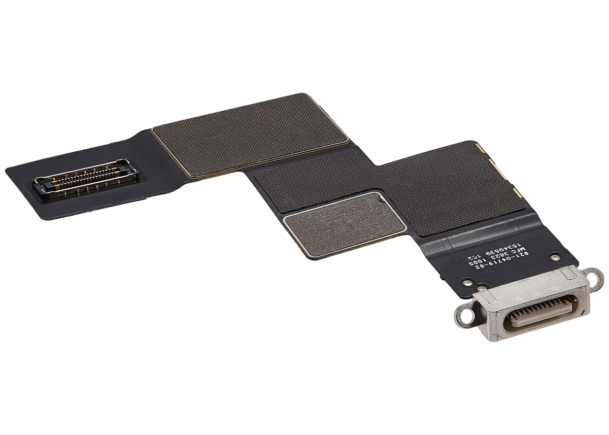 Charging Port Flex Cable Compatible For iPad Air 13" (2024) (Premium) (Starlight)