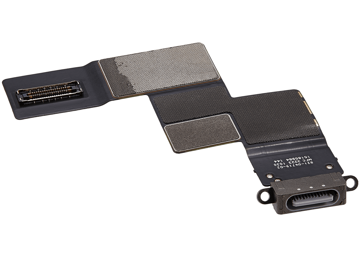 Charging Port Flex Cable Compatible For iPad Air 13" (2024) (Premium) (Purple)