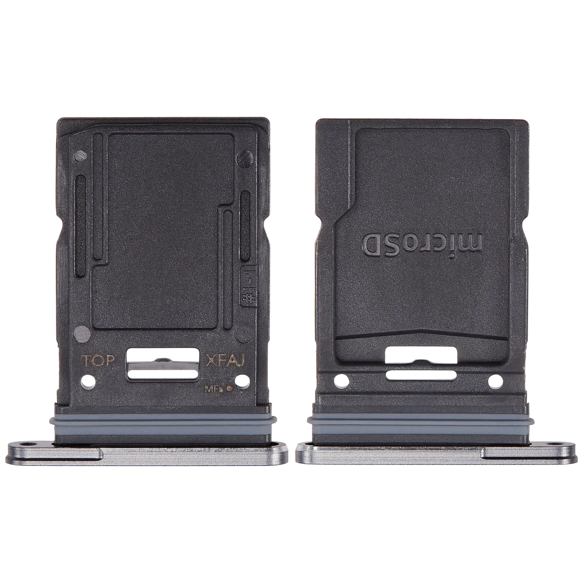 Micro SD Sim Card Tray Compatible For Samsung Galaxy Tab S9 FE Plus (X610) (2023) (WiFi Only) (Gray)