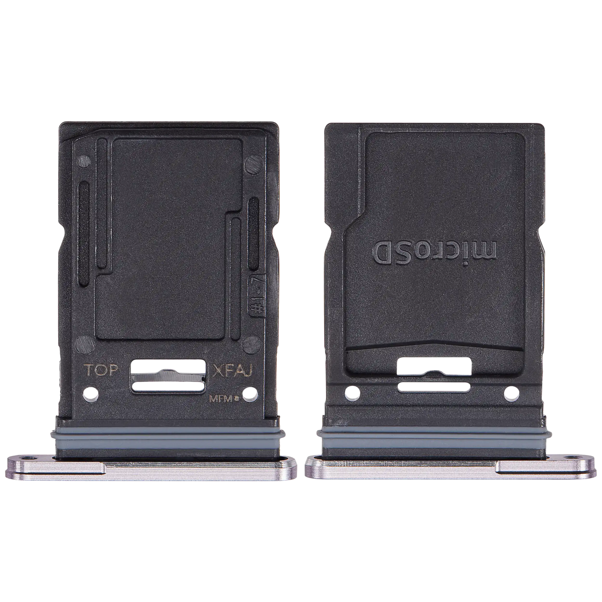 Micro SD Sim Card Tray Compatible For Samsung Galaxy Tab S9 FE Plus (X610) (2023) (WiFi Only) (Lavender)