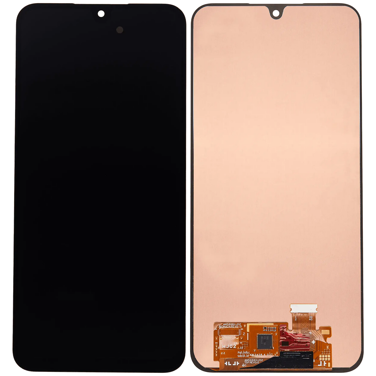 OLED Assembly Without Frame Compatible For Samsung Galaxy A16 (A166 / 2024) (Refurbished) (All Colors)