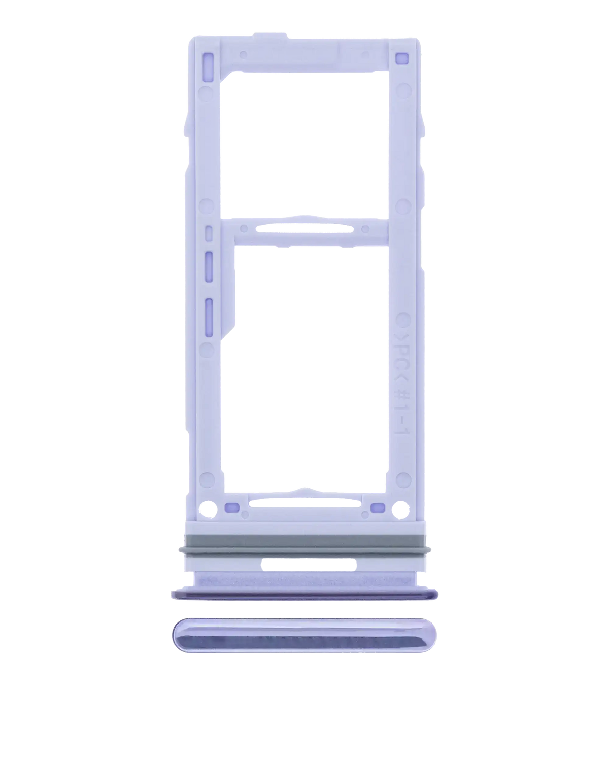 Replacement Single Sim Card Tray Compatible For Samsung Galaxy A52 4G (A525 / 2021) / 5G (A526 / 2021) A52S 5G (A528 / 2021) (Awesome Violet)