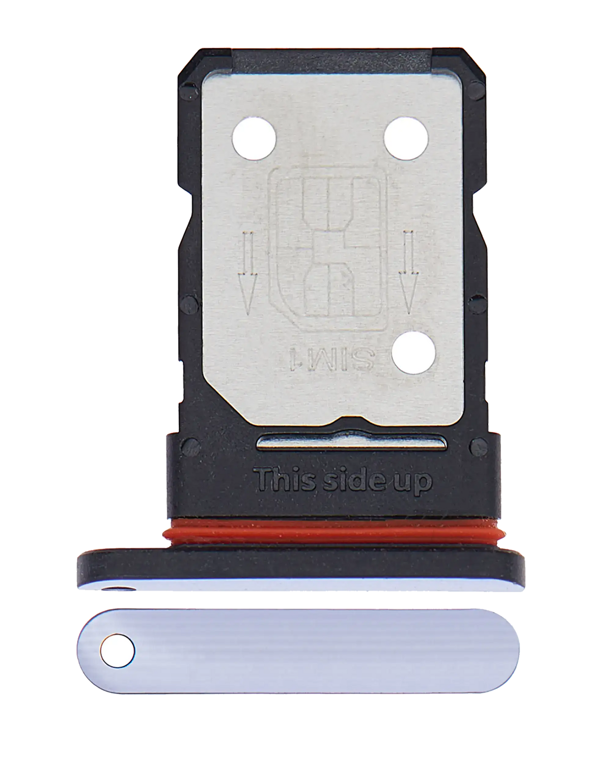 Dual Sim Card Tray Compatible For OnePlus 9 Replacement (Winter Mist)