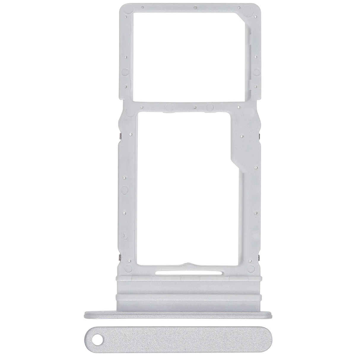 Single Sim Card Tray Compatible For Samsung Galaxy A16 4G (A165 / 2024) (Premium) (Gray)