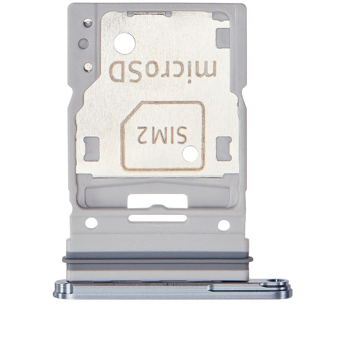 Dual Sim Card Tray Replacement Compatible For Samsung Galaxy A55 5G (A556 / 2024) (Premium)(Iceblue)