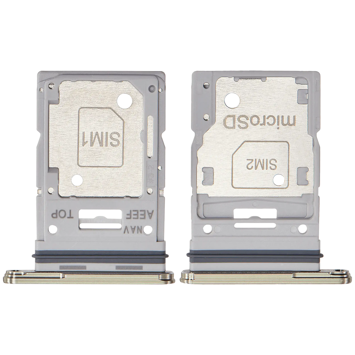 Dual Sim Card Tray Compatible For Samsung Galaxy A55 5G Replacement (A556 / 2024) (Premium)(Lemon)