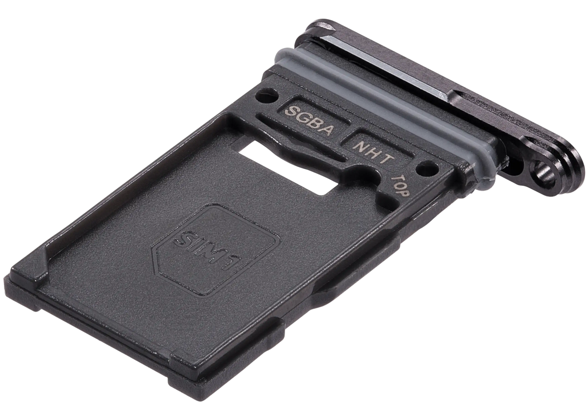 Single Sim Card Tray Compatible For Samsung Galaxy S24 FE 5G (Premium) (Graphite)