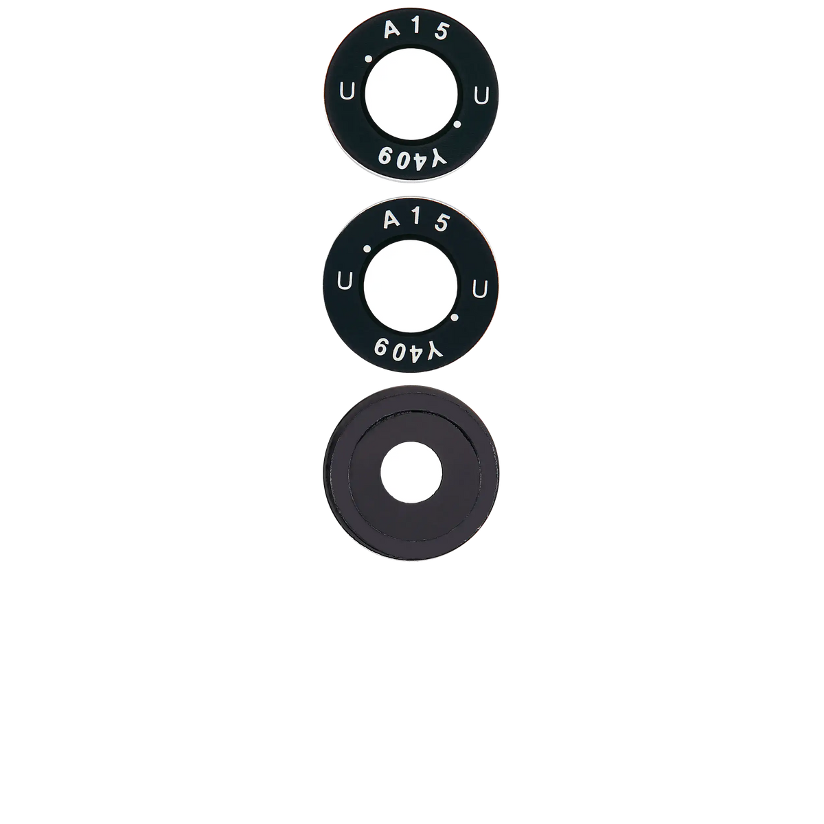 Back Camera Lens (Glass Only) With Adhesive Compatible For Samsung Galaxy A15 4G (A155 / 2023) / A15 5G (A156 / 2023) (3 Piece Set)