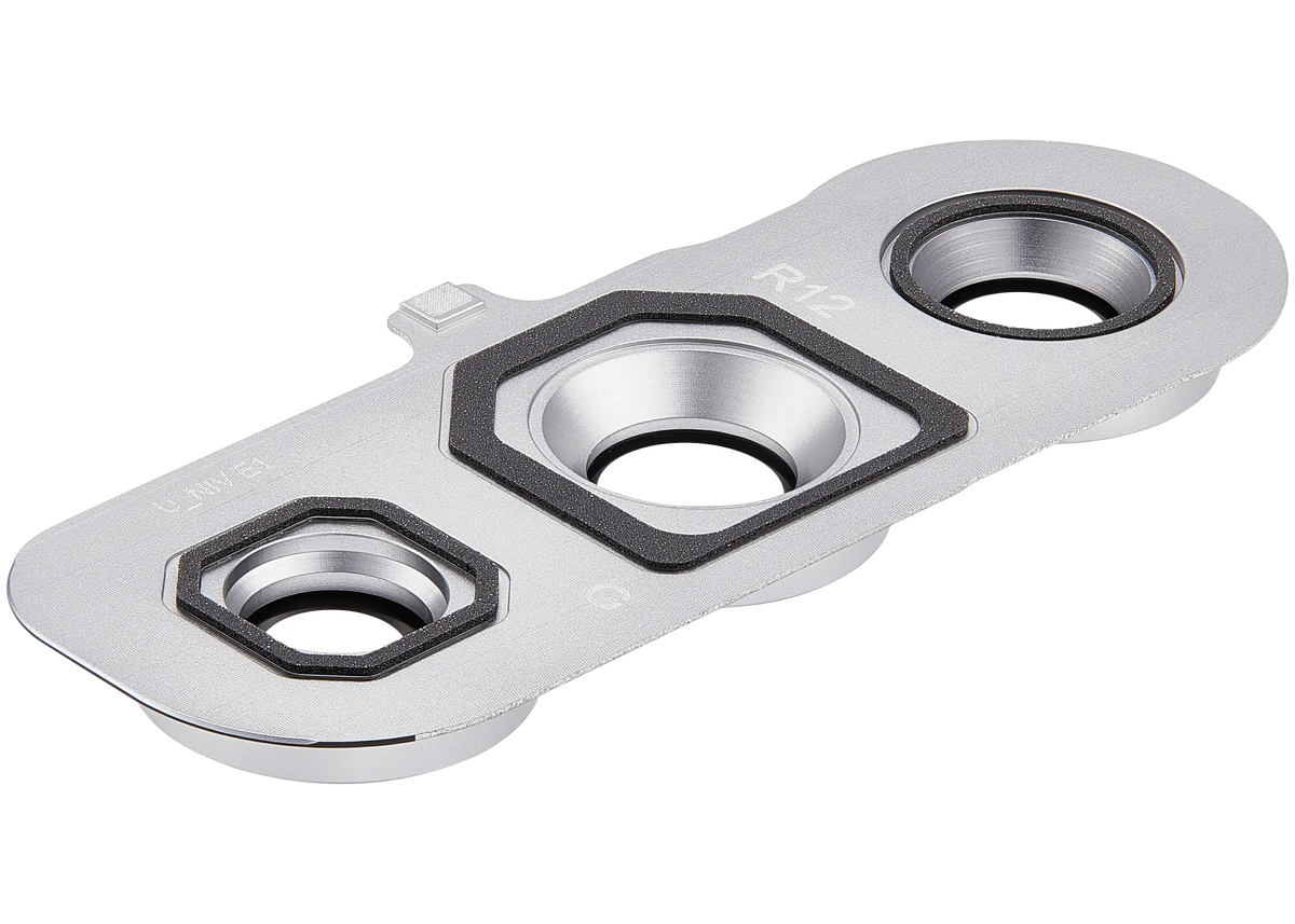 Back Camera Lens With Cover Bezel Ring Compatible For Samsung Galaxy S24 FE 5G (White)