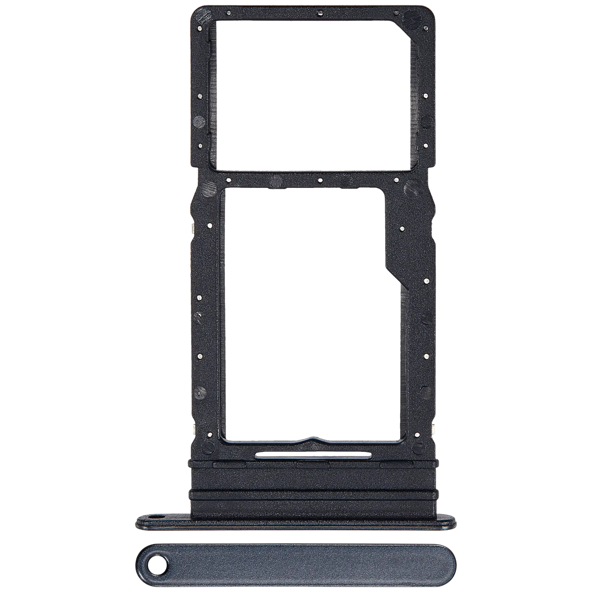 Single Sim Card Tray Compatible For Samsung Galaxy A16 4G (A165 / 2024) (Premium) (Midnight Blue)