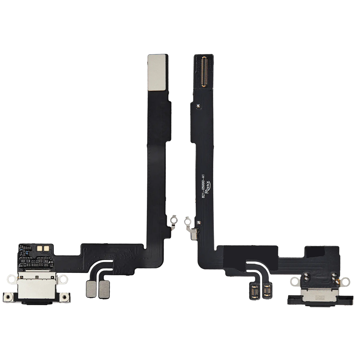 Charging Port Flex Cable Compatible For iPhone 16 Pro Max (Aftermarket Plus) (Black Titanium)