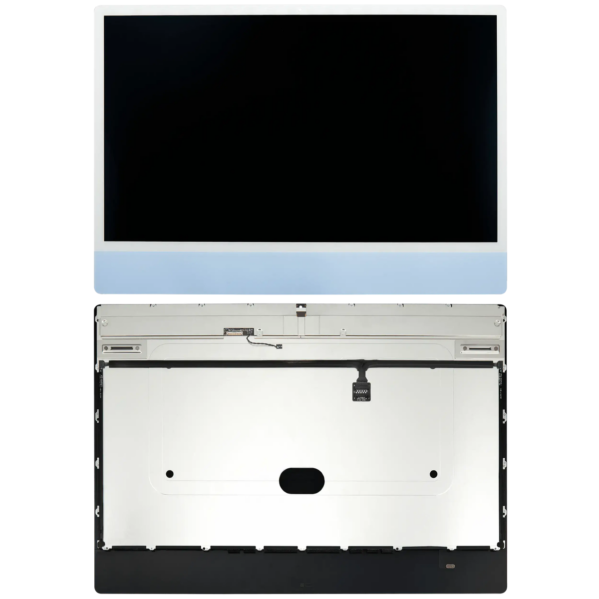Complete LCD Display Assembly Compatible For iMac 24" M1 M3 (A2874 /A2438 /A2873 / A2439) (LG204A-215 LM235UH1 SDD1) (Used OEM Pull: Grade A) (Blue)