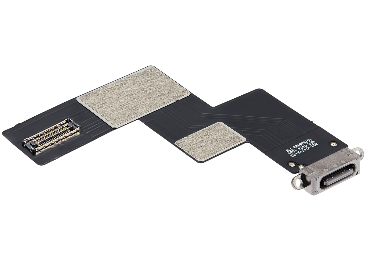 Charging Port Flex Cable Compatible For iPad Air 13" (2024) (Aftermarket Plus) (Space Gray)