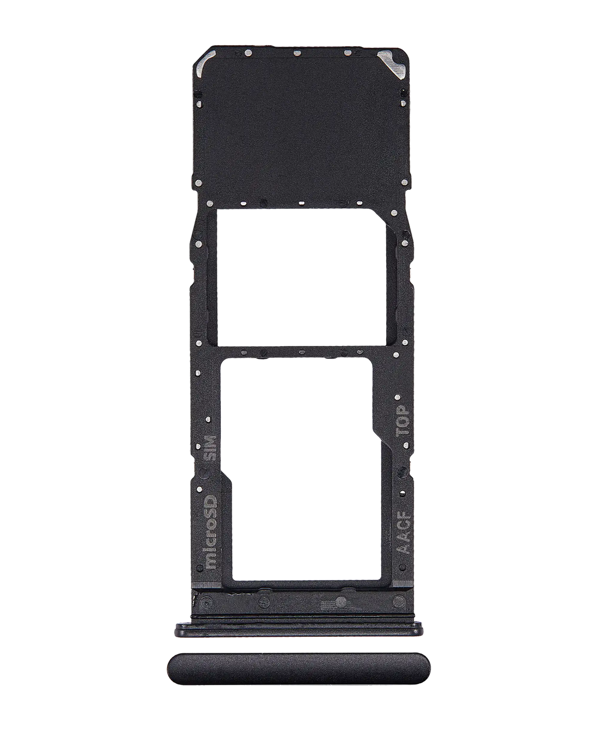 Single Sim Card Tray Compatible For Samsung Galaxy A13 5G (A136 / 2021) (Black)