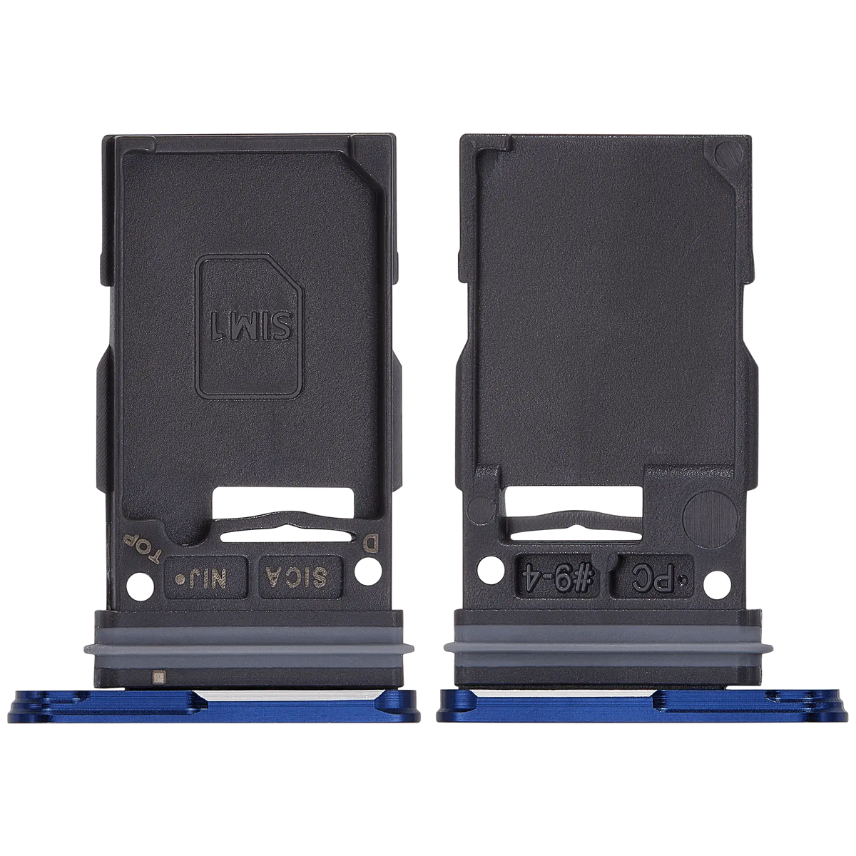 Single Sim Card Tray Replacement Compatible For Samsung Galaxy S25 / S25 Plus (Premium) (Navy)