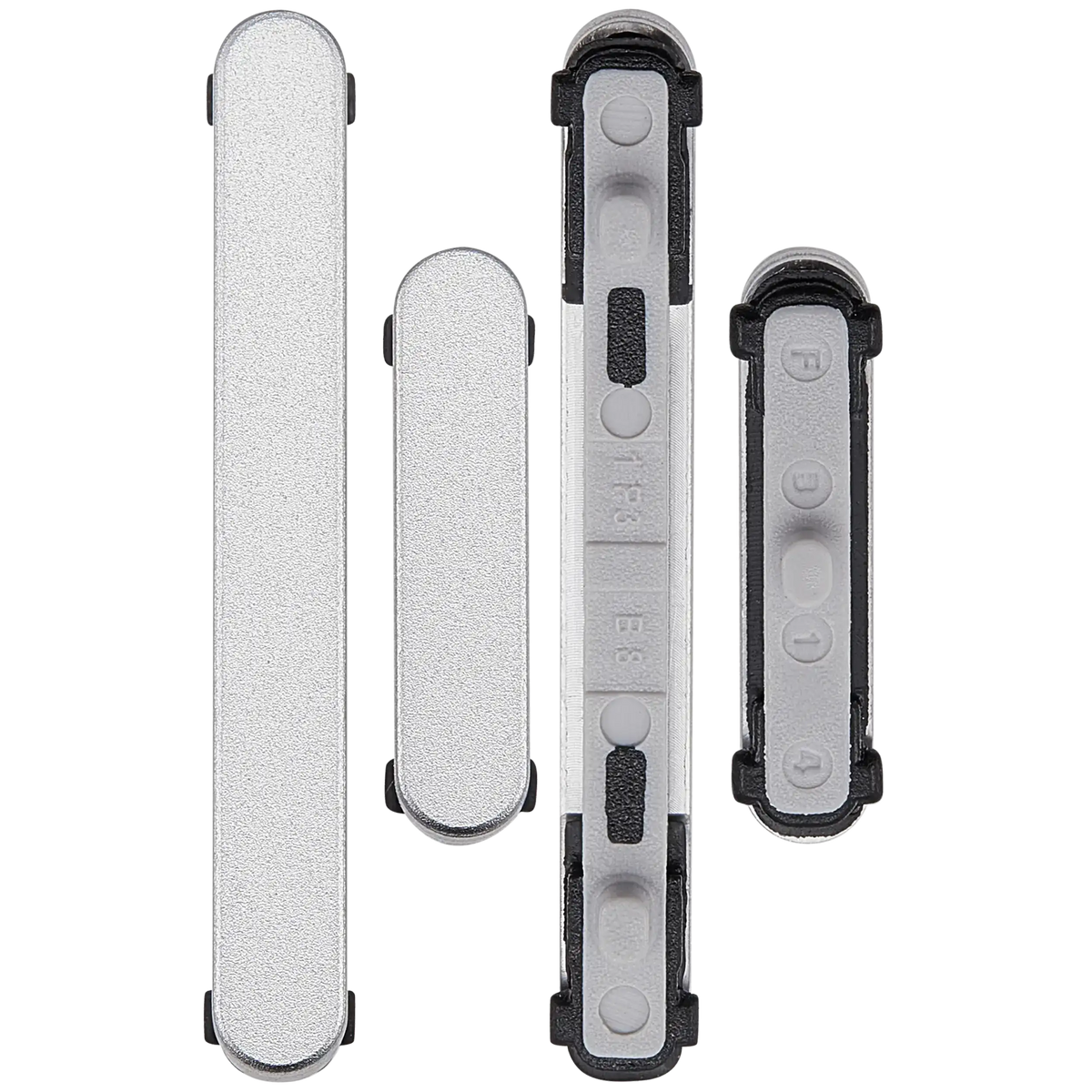 Hard Buttons (Power / Volume) Compatible For Samsung Galaxy S25 Ultra (Titanium Silver)
