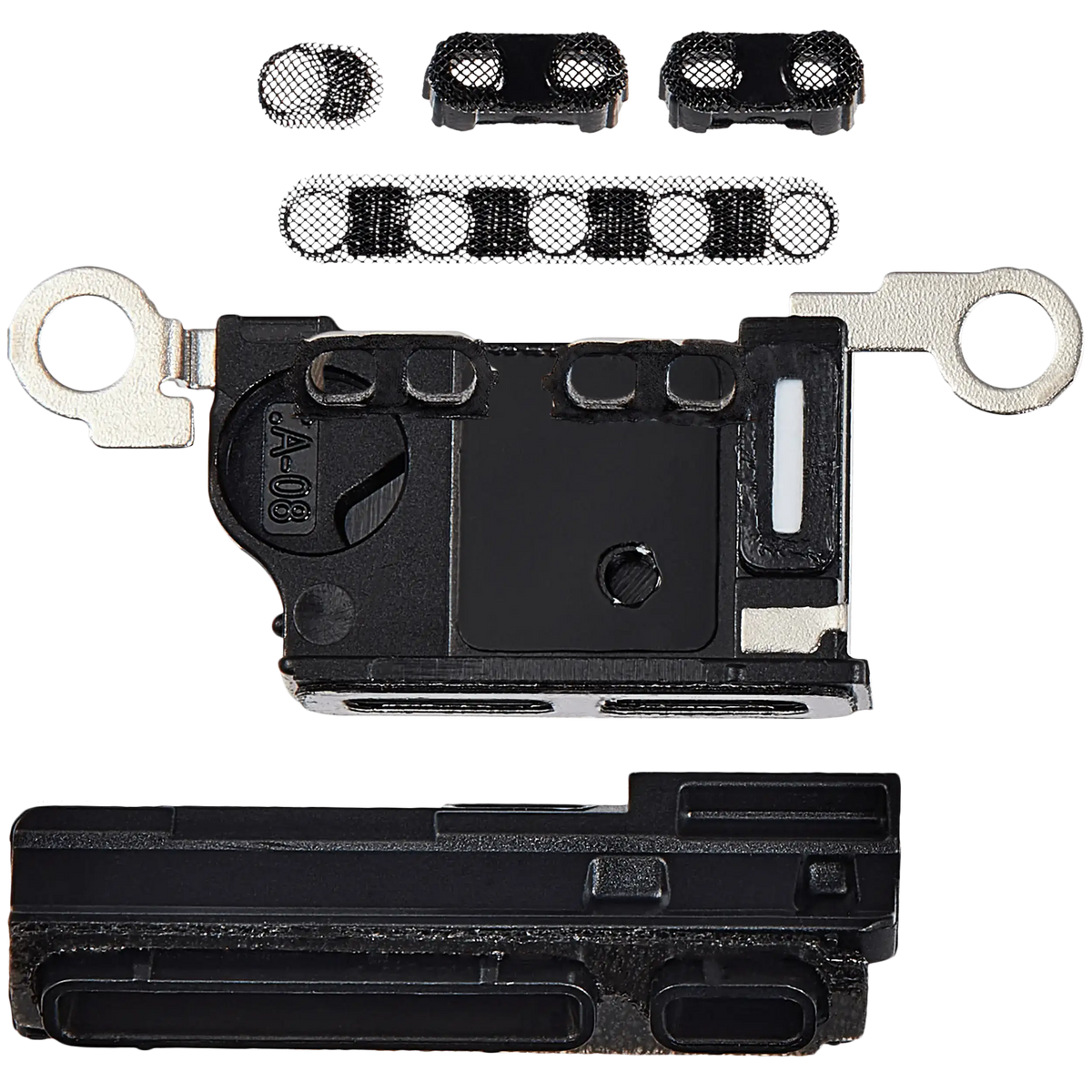 Loudspeaker / Mic Mesh Compatible For iPhone 16 Pro Max (Natural Titanium) (10 Pack)