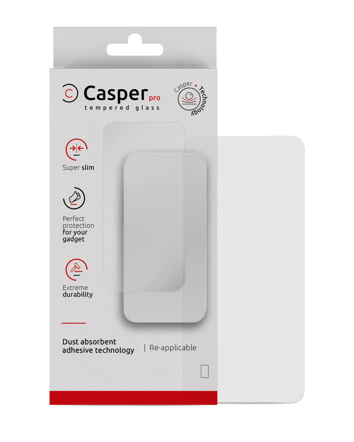 Replacement Casper Pro Tempered Glass Compatible For Samsung Galaxy S25 Ultra 5G (Case Friendly) (Retail Pack)