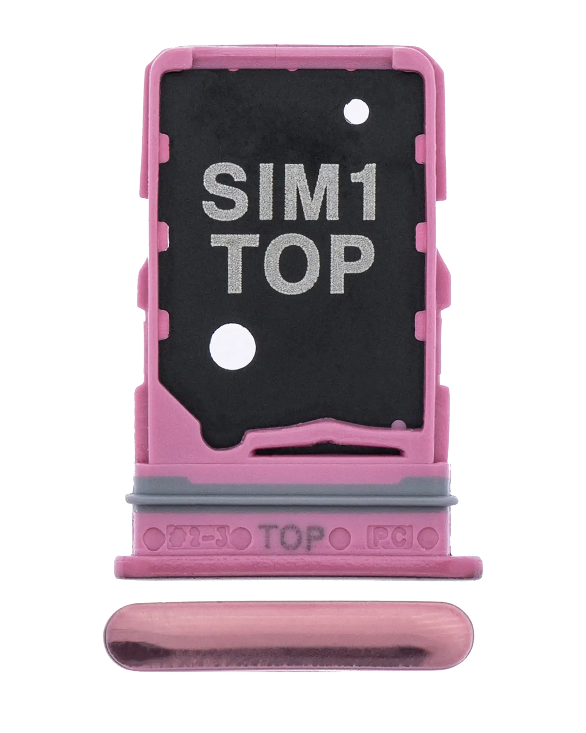 Replacement Dual Sim Card Tray Compatible For Samsung Galaxy A80 (A805 / 2019) (Pink)