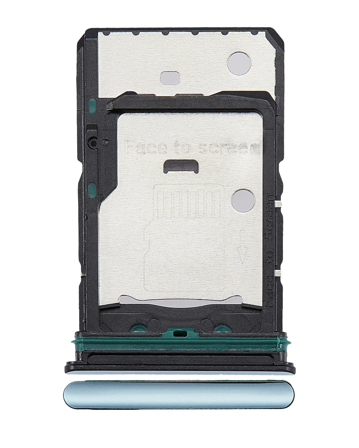 Replacement Dual Sim Card Tray Compatible For OnePlus Nord CE 2 5G (Bahama Blue)