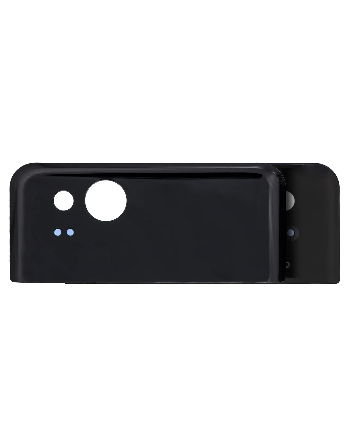 Back Glass Compatible For Google Pixel 2 Replacement (Just Black)