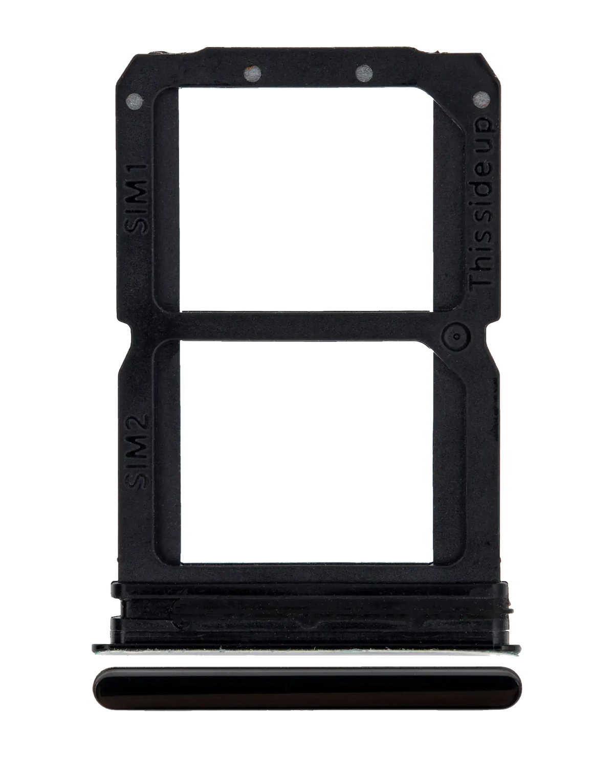 Replacement Sim Card Tray Compatible For OnePlus 6 (A6000 / A6003) (Mirror Black)