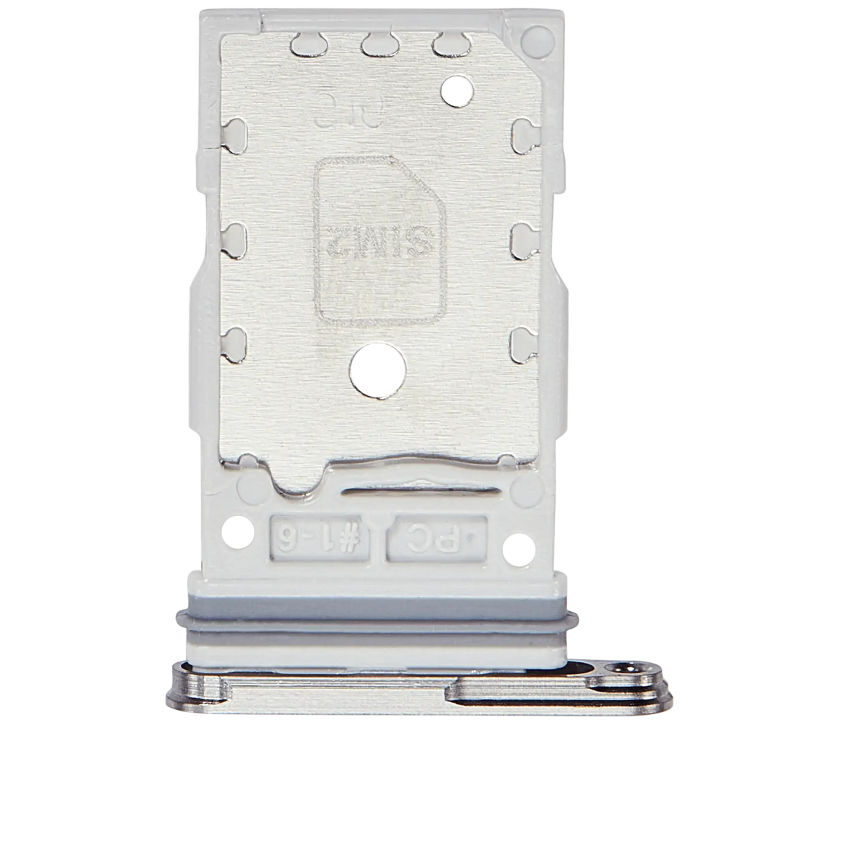 Dual Sim Card Tray Compatible For Samsung Galaxy S25 / S25 Plus Replacement (Premium) (White)