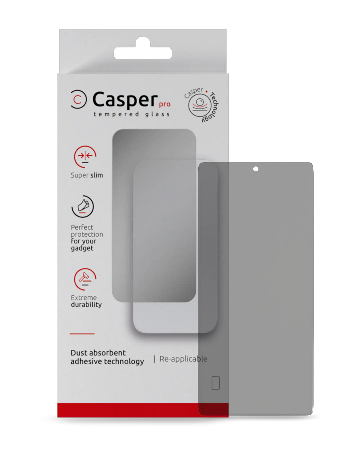 Replacement Casper Pro Tempered Glass Compatible For Samsung Galaxy S25 Ultra (Retail Pack) (Privacy)